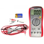 Multímetre digital Uyigao UA890C+ amb pantalla LCD gran i protecció completa