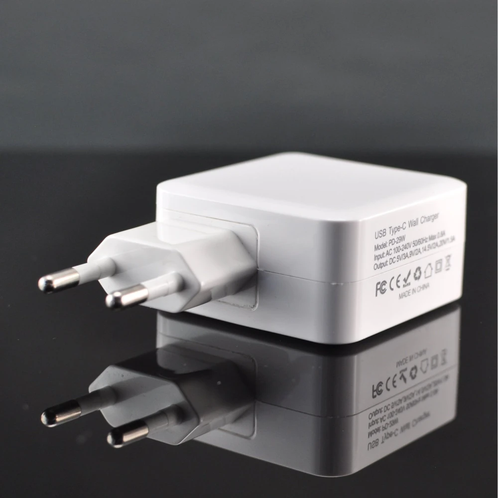 Adaptador de corriente USB-C 29W para MacBook 12 pulgadas (2015 o posterior)