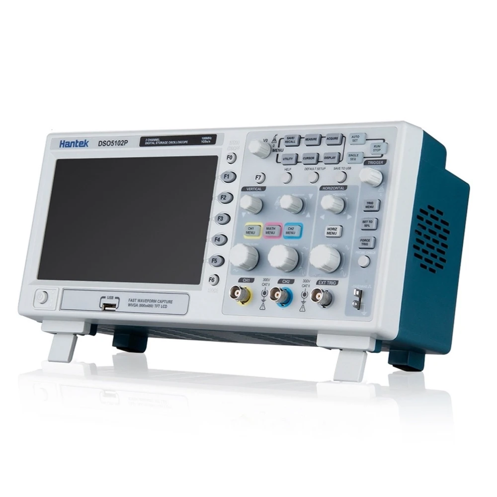 Oscil·loscopi digital Hantek DSO5102p - 100MHz, 2 canals, 1M memòria