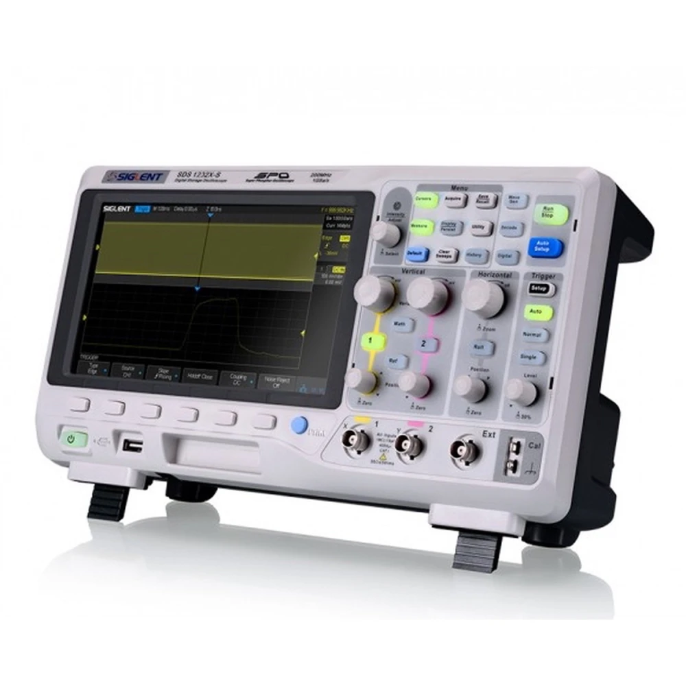 Oscil·loscopi digital Siglent SDS1102X de 2 canals amb 100 MHz d’amplada de banda