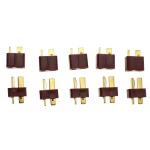 Pack 10 connectors T-Dean (5 mascle + 5 femella) per a drons i RC