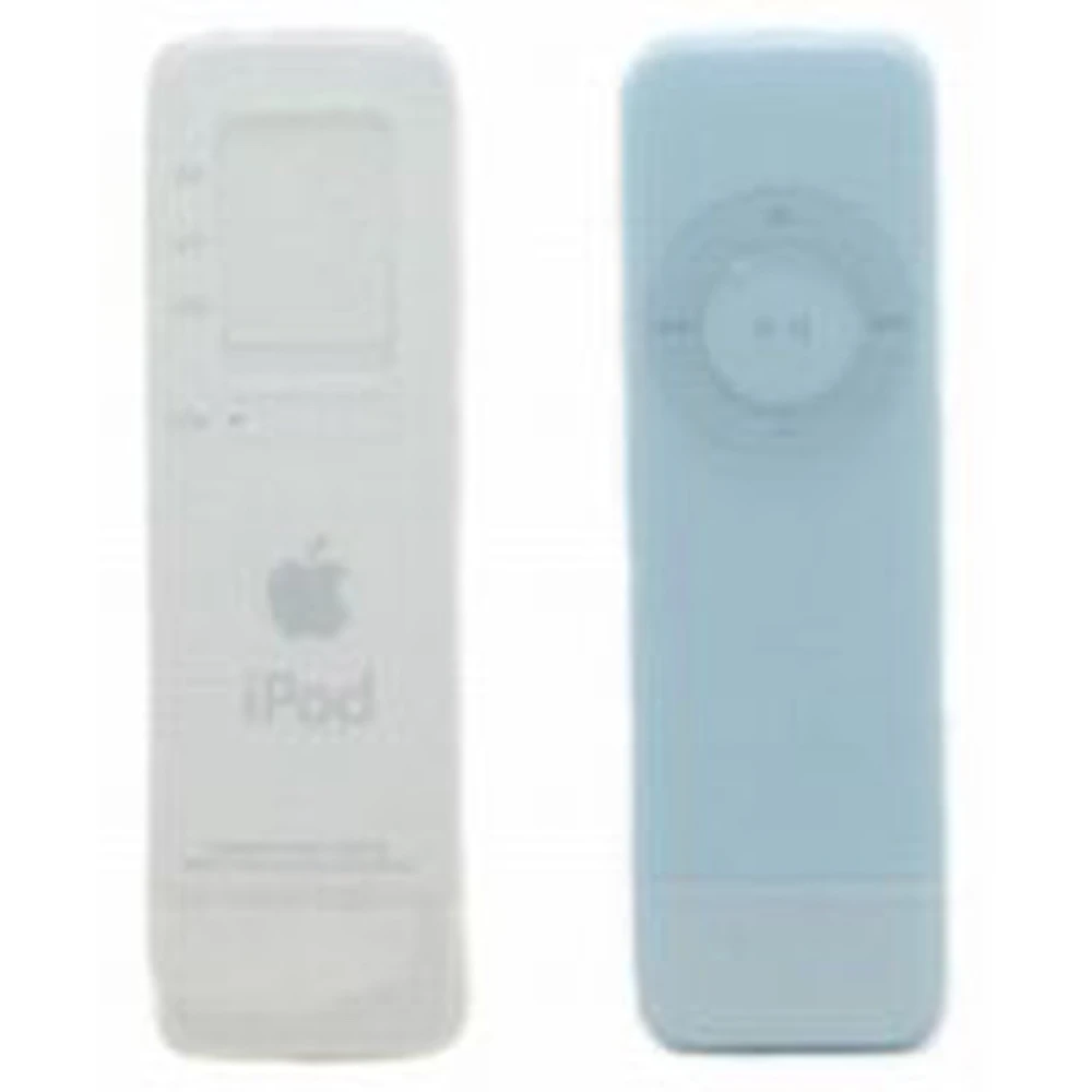 Pack 2 fundes protectores de silicona per a iPod Shuffle