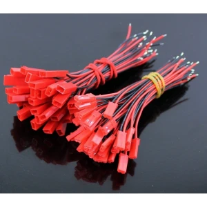 satkit Pack 20 connectors JST amb cable (10 femella + 10 mascle) per a drons i RC
