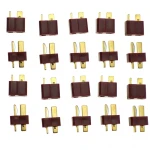 Pack 20 connectors T-Dean (10 mascle + 10 femella) per a drons i RC