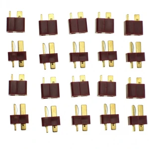 satkit Pack 20 connectors T-Dean (10 mascle + 10 femella) per a drons i RC