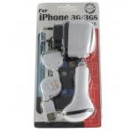 Pack 3 en 1 de carregadors per a Apple iPod, iTouch, iPhone 3G