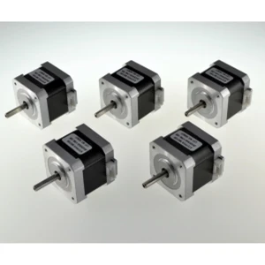 Pack 5 motors Nema 17 per a impressora 3D amb eix aplanat i 58.30 oz-in