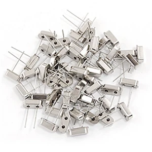 Pack 50 cristalls de quars oscilador HC49S, 10 valors de 6MHz a 40MHz