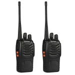 Pack de 2 walkie-talkies Baofeng BF-888S UHF 5W amb auricular