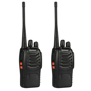 Pack de 2 walkie-talkies Baofeng BF-888S UHF 5W amb auricular