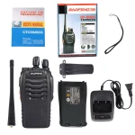 Pack de 2 walkie-talkies Baofeng BF-888S UHF 5W amb auricular