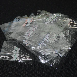 Pack resistències 1W 230 unitats - 23 valors diferents de 22 Ohm a 1M Ohm