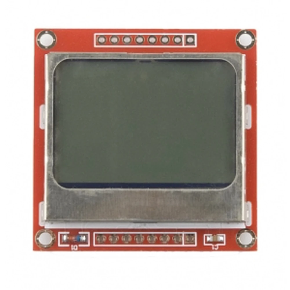 Pantalla LCD Nokia 5110 compatible amb Arduino 84x48 per a projectes electrònics