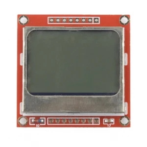 Pantalla LCD Nokia 5110 compatible amb Arduino 84x48 per a projectes electrònics