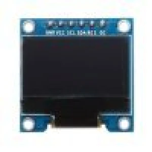 Pantalla OLED 0,96 polzades blanca SPI mòdul 12864 LED per a Arduino satkit