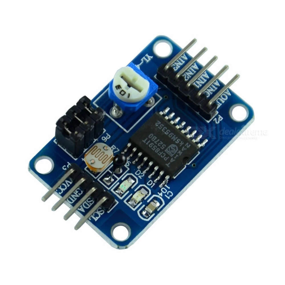 PCF8591 convertidor analògic digital compatible Arduino per a projectes electrònics