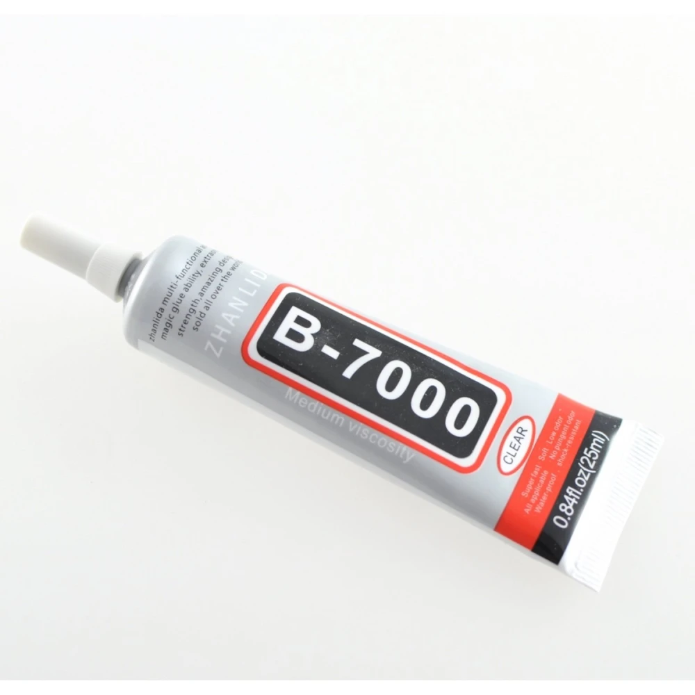 Pegamento B7000 25ml transparente para pantallas, marcos y hobby