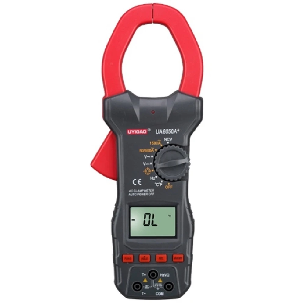 Pinça amperimètrica digital UA6050A+ fins a 1500A amb multímetre i NCV