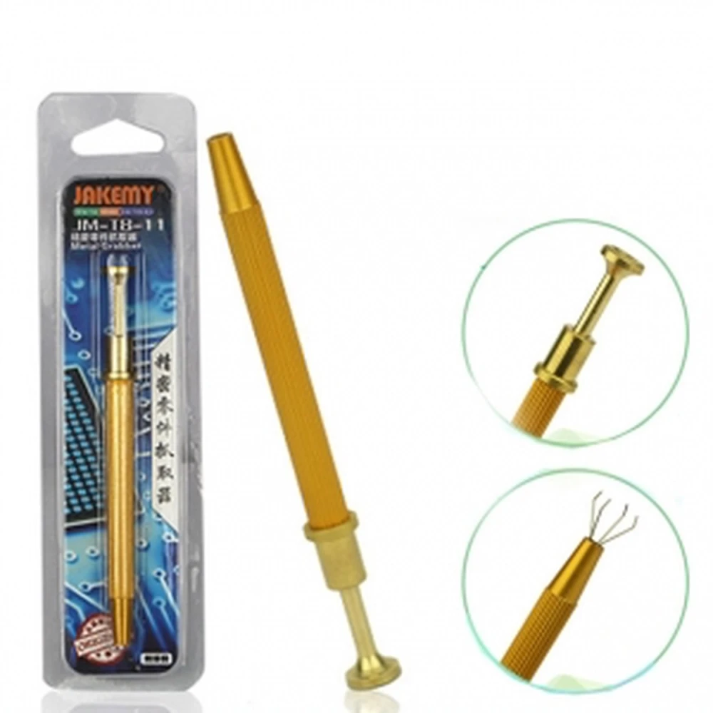 Pinça capturadora universal 4 potes per a components, cargols i cables