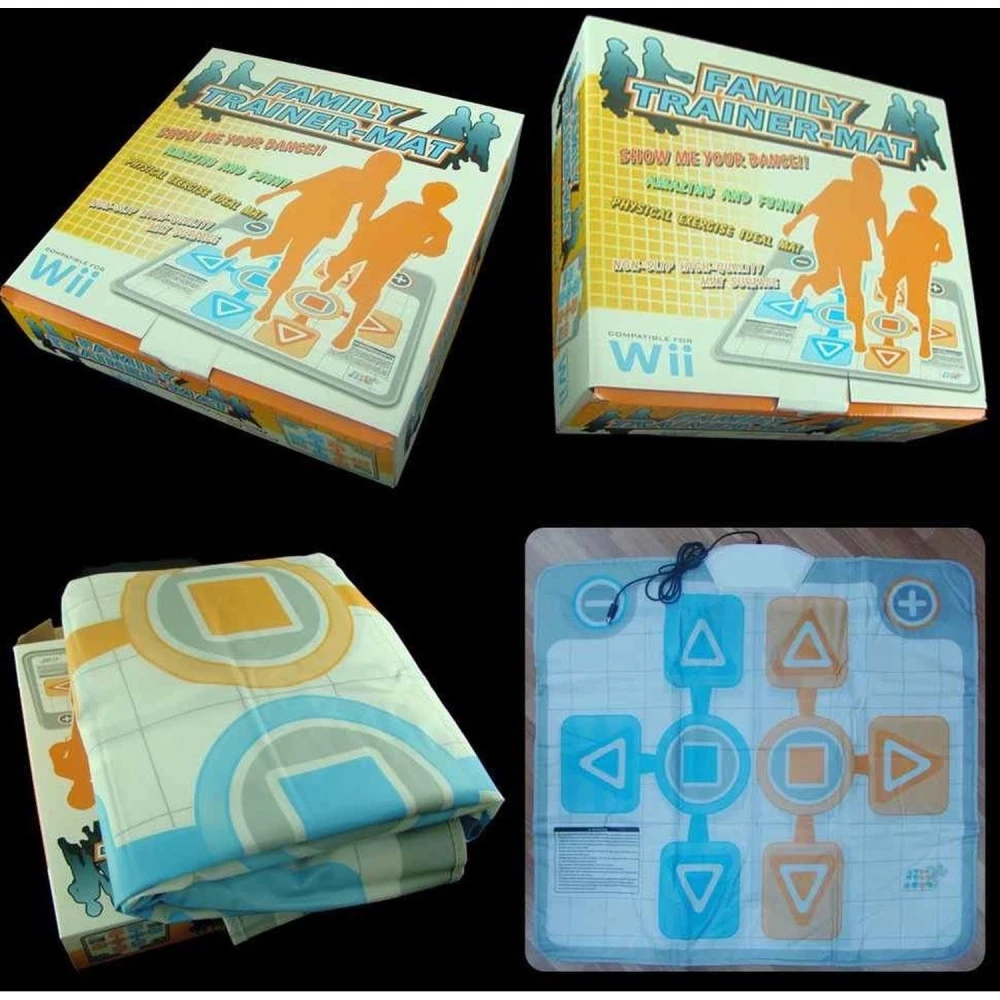 Pista Family Trainer per a Nintendo Wii - catifa d'exercici i joc per a 2 jugadors