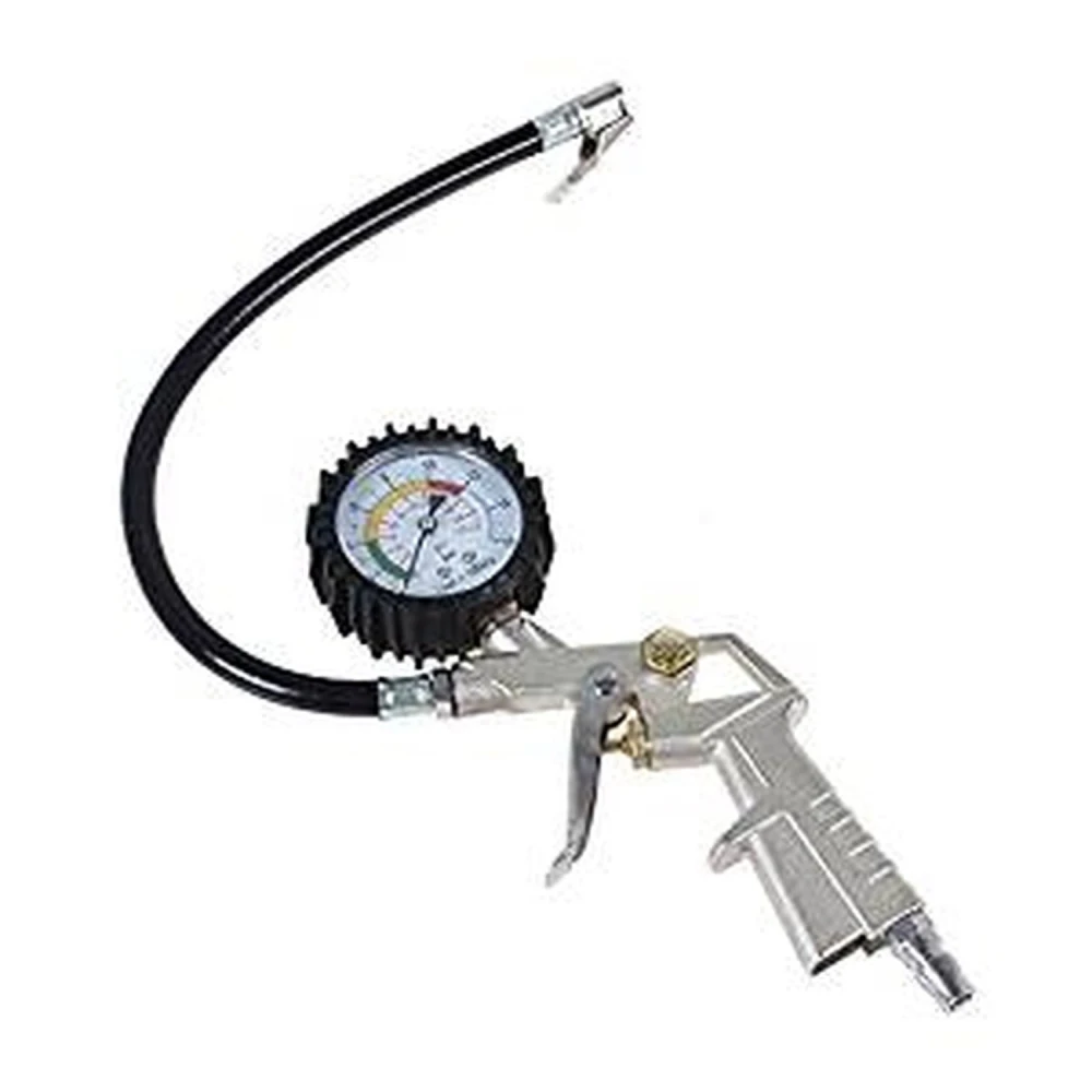Pistola d'inflatge de pneumàtics amb manòmetre per a compressor d'aire TSX TOOL