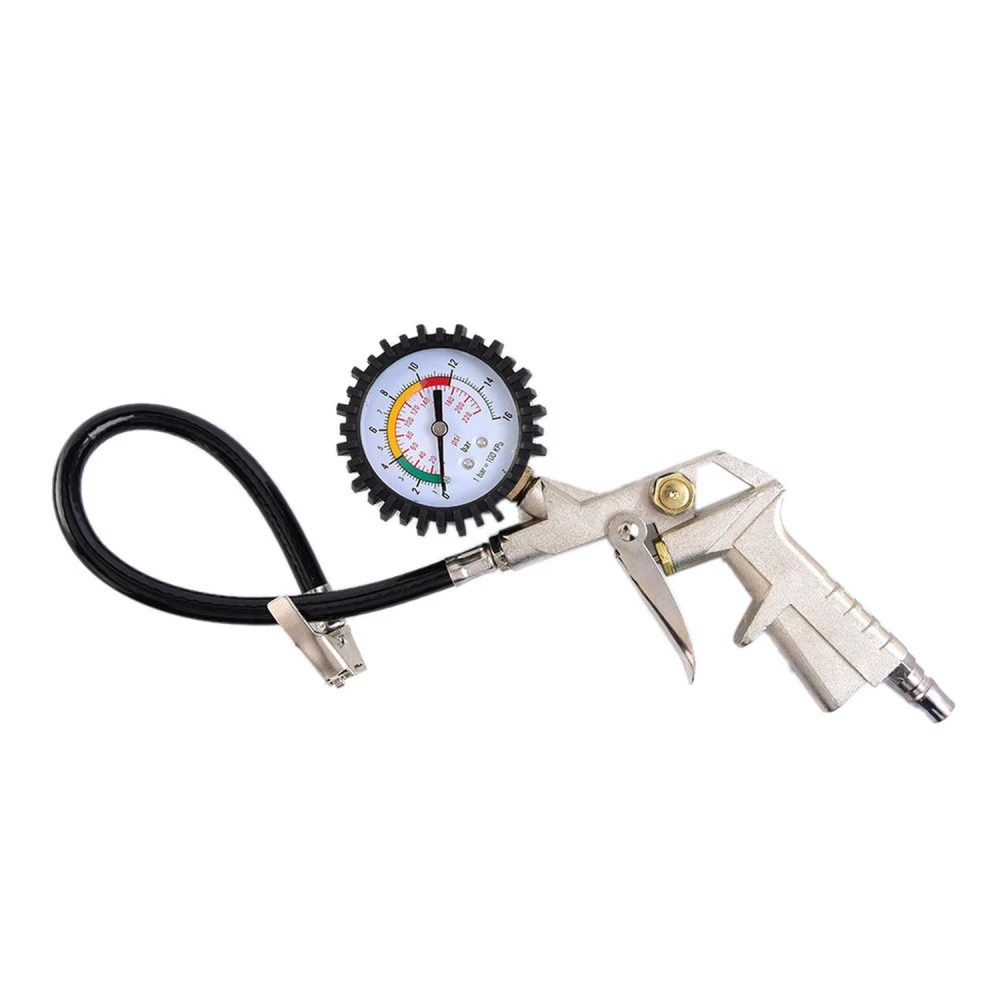 Pistola d'inflatge de pneumàtics amb manòmetre per a compressor d'aire TSX TOOL