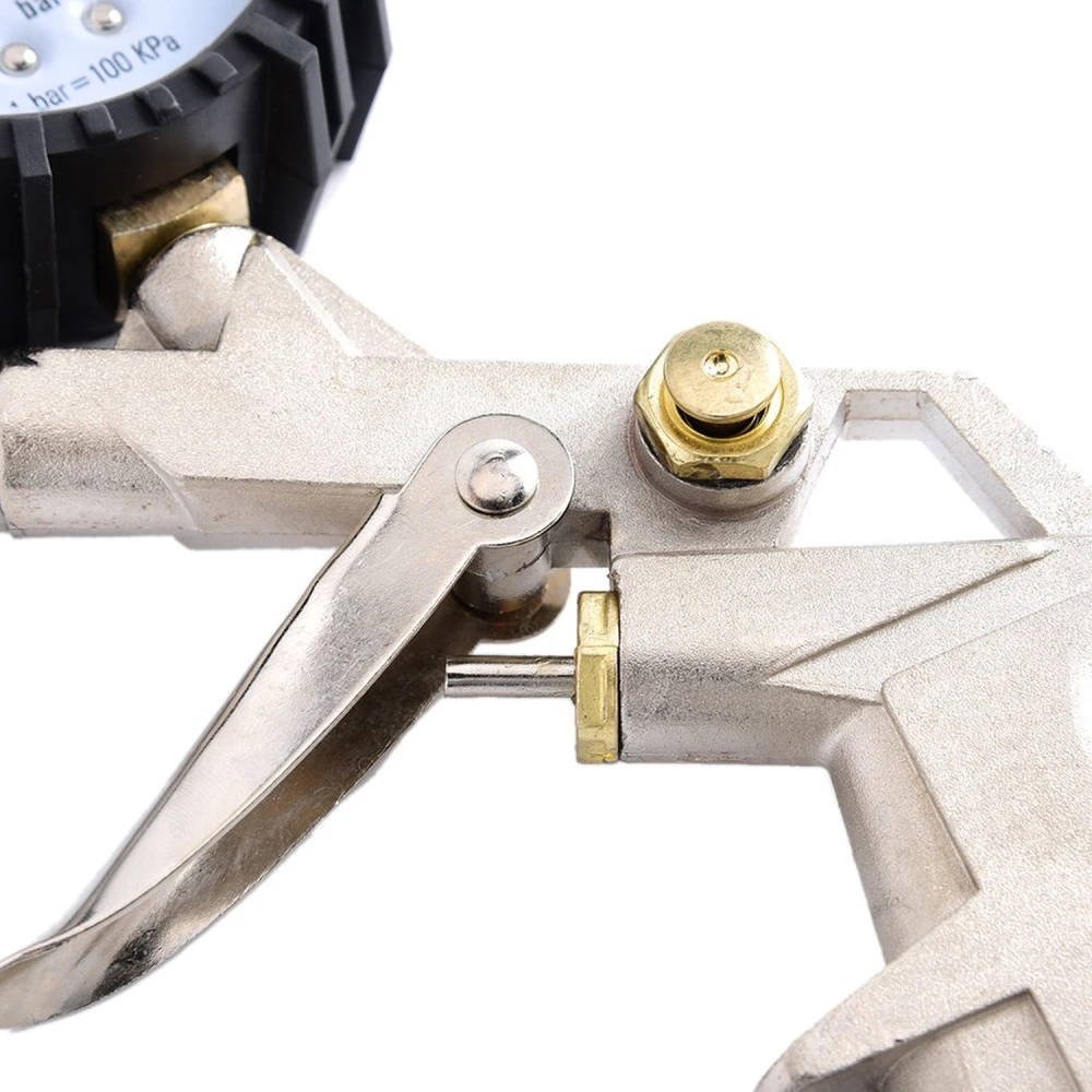 Pistola d'inflatge de pneumàtics amb manòmetre per a compressor d'aire TSX TOOL