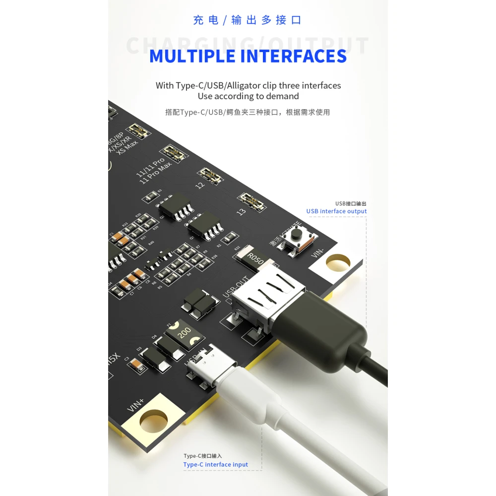 Placa d'activació de bateria Mechanic BA27 per a iPhone i Android