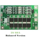Placa de protecció PCB 3S 60A equilibrada per a bateria de liti