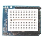 Placa de prototipat Protoshield amb mini breadboard per a Arduino