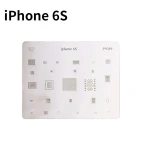 Plantilla stencil IC iPhone 6S per a reparació BGA amb calor directe