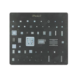 Plantilla stencil IC iPhone 7 - reballing BGA per a reparació precisa