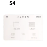 Plantilla stencil IC Samsung S4 per a soldadura BGA - Accessoris Mlink