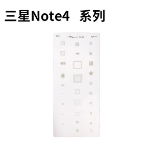 Mlink Plantilla stencil Samsung Note 4 per a reballing IC - eina professional Mlink