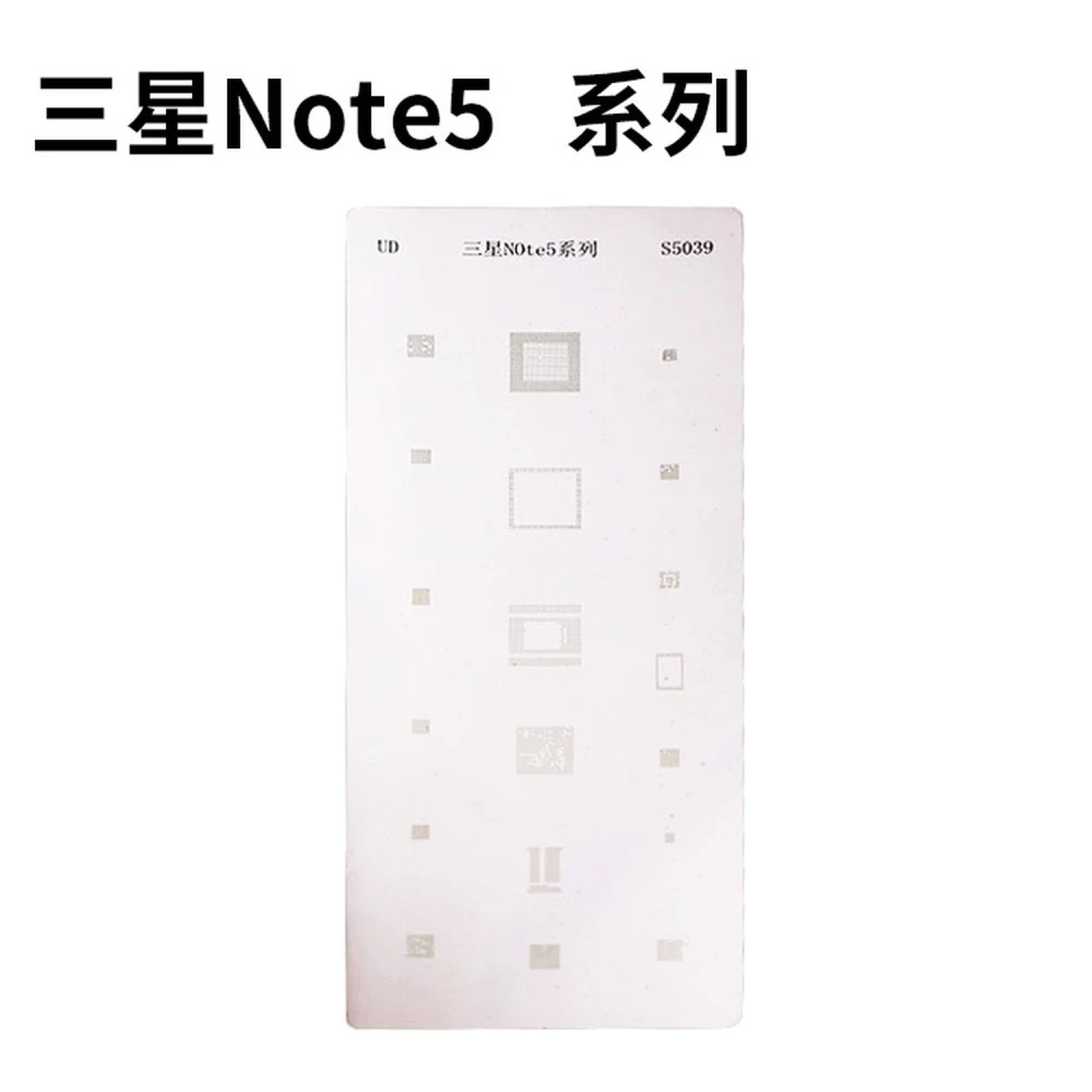 Plantilla stencil Samsung Note 5 per a reballing IC amb precisió professional