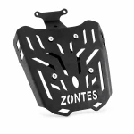 Portaequipatges Posterior Zontes 150X / 125X — Graella Portamaletes de Ferro 4 mm, Negre