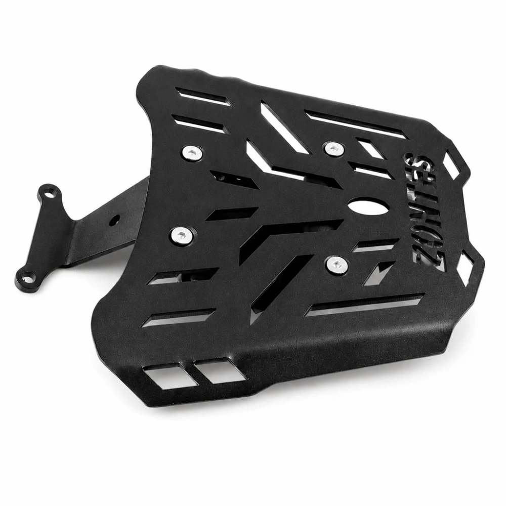 Portaequipatges Posterior Zontes 150X / 125X — Graella Portamaletes de Ferro 4 mm, Negre
