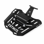 Portaequipatges Posterior Zontes 150X / 125X — Graella Portamaletes de Ferro 4 mm, Negre