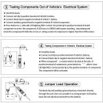 Provador de circuit de cotxe DY18 sonda de potència 12V i 24V per a diagnòstic elèctric