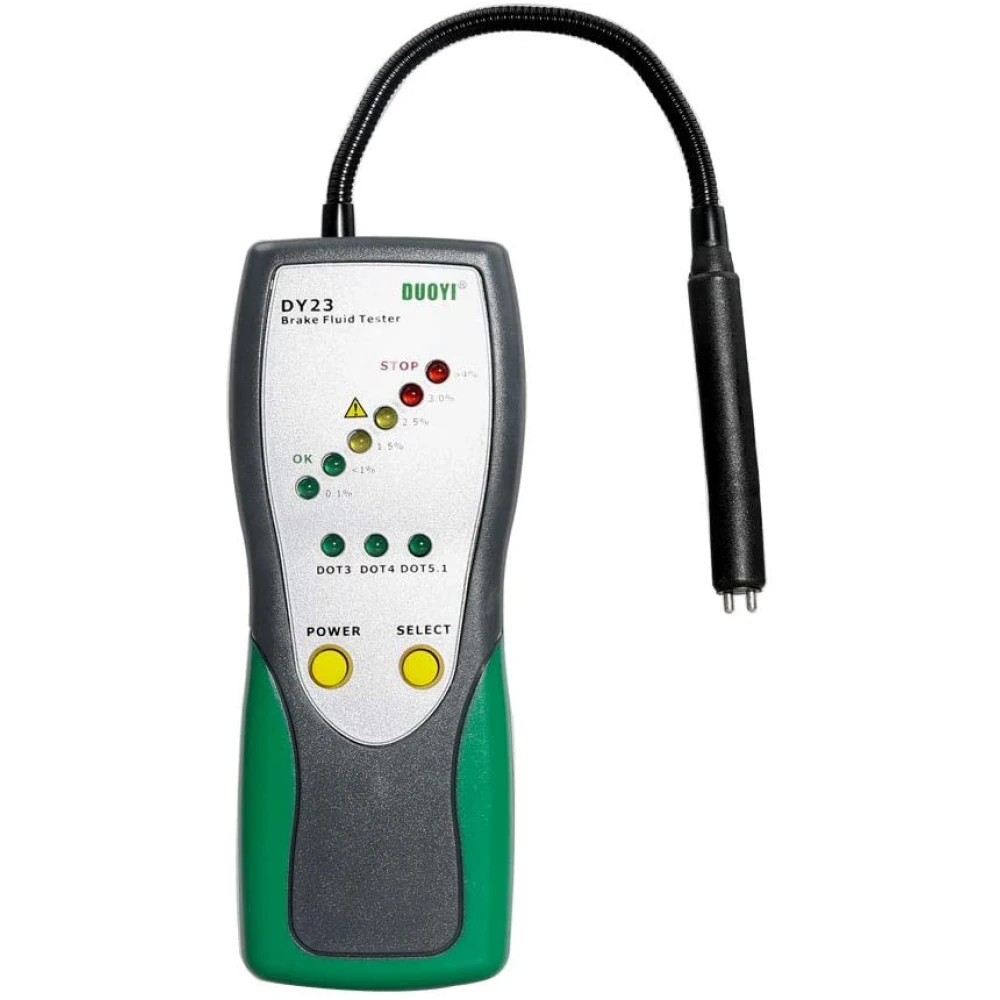 Provador digital de líquid de frens DUOYI DY23 per a DOT 3, DOT 4 i DOT 5.1