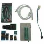 Programador universal USB Minipro TL866A amb ICSP i 5 sockets per a microcontroladors