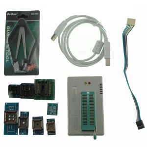 Programador universal USB Minipro TL866A amb ICSP i 5 sockets per a microcontroladors