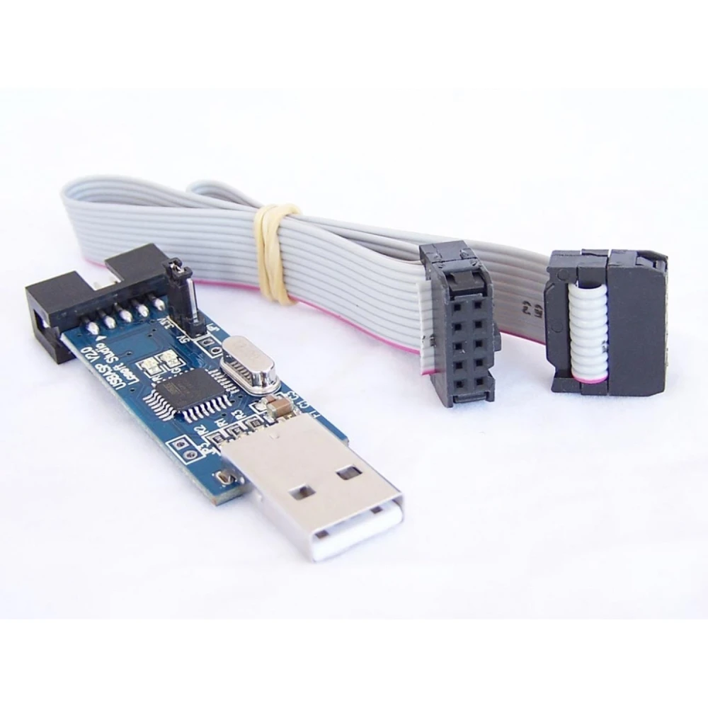 Programador USBASP 2.0 per a AVR Atmel compatible i eficient