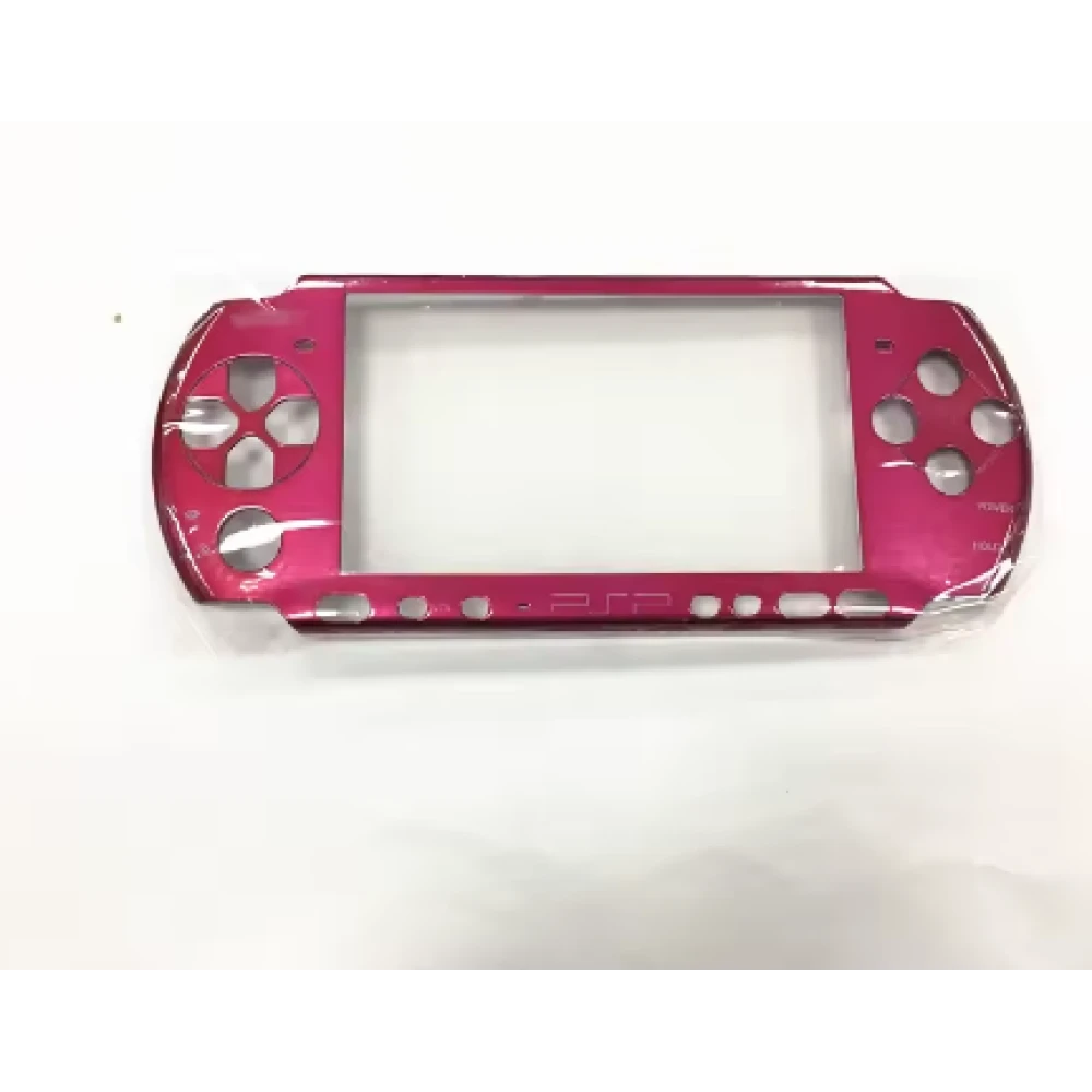 Protector d'alumini rosa per a PSP3000 - protecció metàl·lica resistent