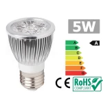 Projector LED E27 5W llum càlida 3300K - il·luminació eficient i càlida