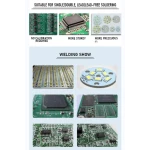 Puhui T-962 V2.0 forn de reflow infraroig per a PCB i components SMD BGA