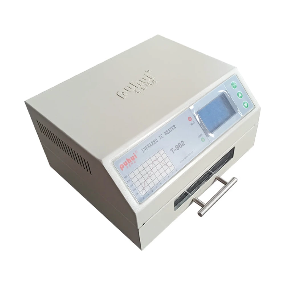 Puhui T-962 V2.0 forn de reflow infraroig per a PCB i components SMD BGA