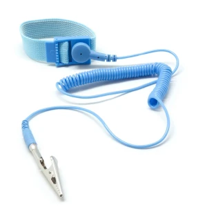 satkit Polsera antiestàtica ajustable amb cable de connexió a terra per a electrònica