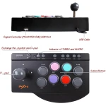 PXN 0082 Arcade Stick per a PS3 - Joystick Arcade Multiplataforma