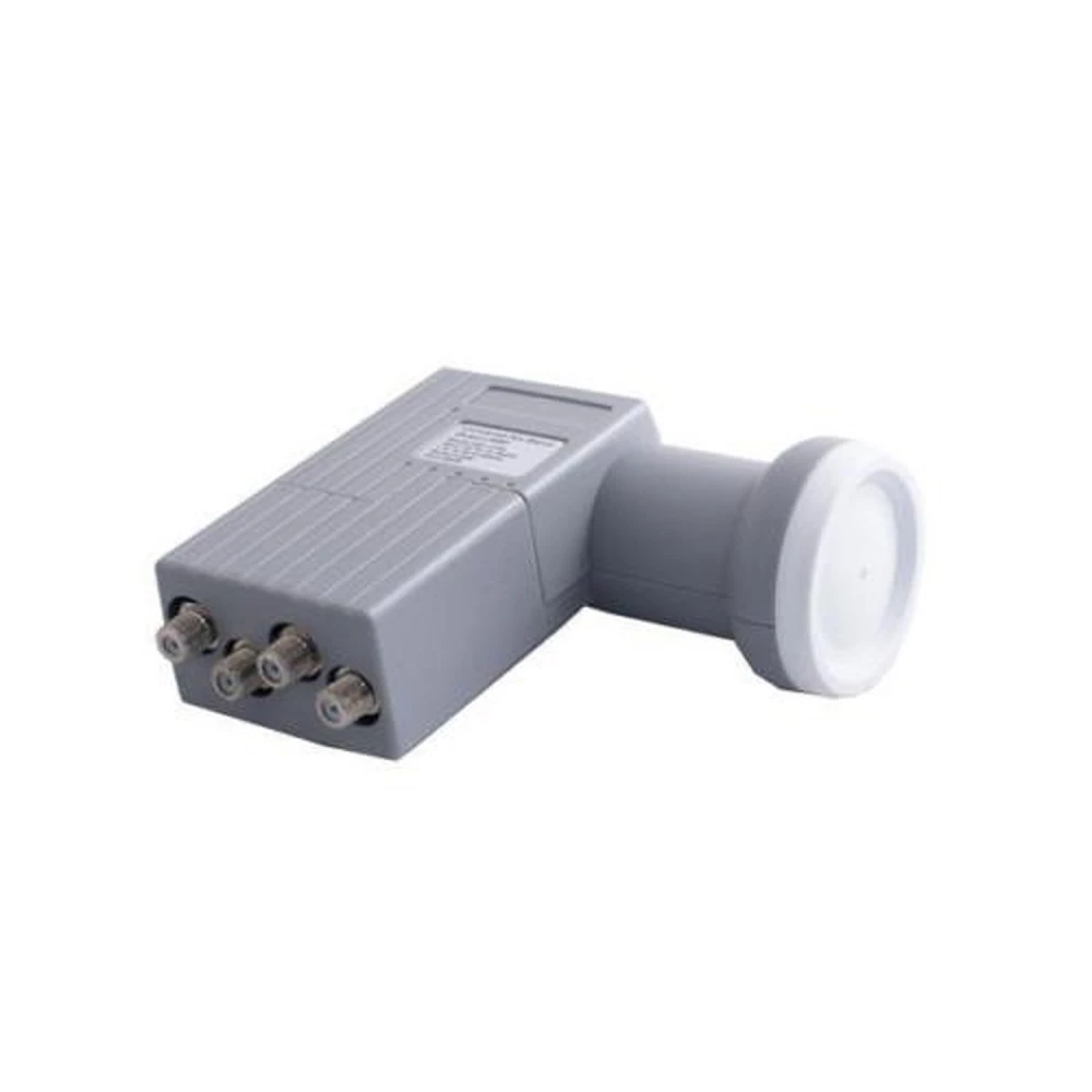 Quad LNB universal 4 sortides per connectar fins a 4 receptors HDTV